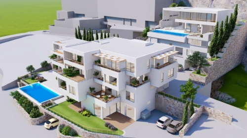 INVESTMENT | APARTMENT OF 106 m2 IN THE COMPLEX OF A LUXURY BUSINESS AND RESIDENTIAL MEDICAL RESORT NEAR TROGIR